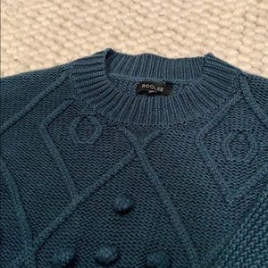 Teal / dark green sweater